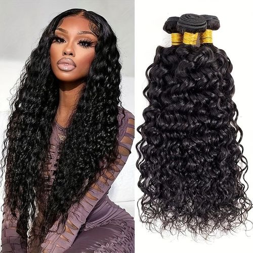 (4bundles) Water Wave French Curls Bundles For Full Hand Fix + Free Gift Item | Buy (4bundles) Water Wave French Curls Bundles For Full Hand Fix + Free Gift | SPOP Enterprise Global